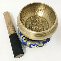 Bol chantant en aluminium durable pour la méditation, la thérapie sonore, le yoga, la guérison des chakras, la relaxation, la pratique spirituelle et les événements.