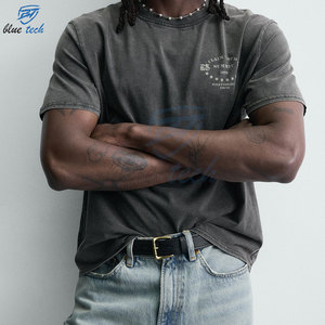 Camiseta Extra Grande Personalizada, 100% Algodón, Corte Holgado, Estilo Urbano, Impresión DTG, para Hombre - Product Image 5