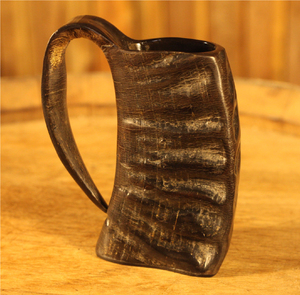 Jarra de Cerveza de Cuerno de Búfalo para Cerveza, Vino, Hidromiel, Cerveza Alemana, Jarra de Cuerno para Beber, Vaso de Cuerno, Mejor Precio - Product Image 2