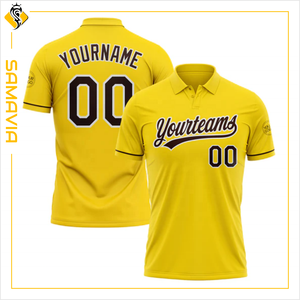 เสื้อโปโลโบว์ลิ่ง SAMAVIA แบบสั่งทำได้สำหรับผู้ใหญ่ ยูนิเซ็กซ์ 1 ตัว ชุดกีฬา พิมพ์ลายแบบ Sublimation ชุดทีม OEM ป้องกันแบคทีเรีย แห้งเร็ว - Product Image 2