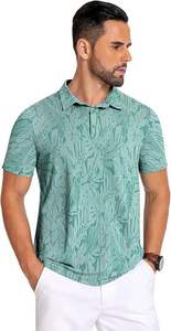 Camisa de Hombre de Alta Calidad, Estilo Casual de Verano, Personalizada con Logotipo Frontal Sublimado, Tejido Transpirable de Secado Rápido, Tallas Grandes - Product Image 6