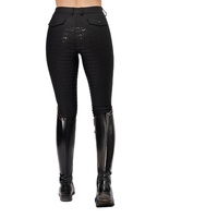 Pantalones ecuestres de alto rendimiento de fabricación personalizada, pantalones ajustados para abrazar el cuerpo, ropa de equitación para mujeres, hombres y niños