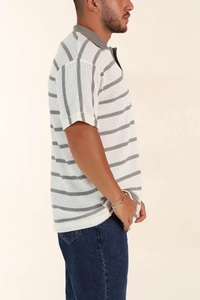 เสื้อเชิ้ตผู้ชายแบบสั่งตัดพอดีตัว เนื้อผ้านุ่ม ใส่สบาย ลายคู่รักน่ารัก ใส่ได้ทั้งชายหญิง ระบายอากาศได้ดี ไซส์ใหญ่ เป็นมิตรกับสิ่งแวดล้อม รับสกรีนโลโก้ ผ้าโพลีเอสเตอร์/คอตตอน แขนสั้น แบบเรียบ - Product Image 2