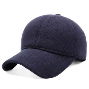 Casquette de baseball chaude d'hiver, résistante au froid, doublure en polaire, protection des oreilles, casquette de baseball en coton épais pour hommes - Product Image 5