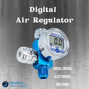 Unité de contrôle d'air de régulateur de débit d'air de haute qualité 1/4 ''8 bar pour gonfler les pneus - Product Image 2