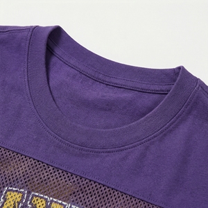 T-shirt en maille style superposé pour la vente en gros |   Vêtements de basketball |   Fabricant OEM personnalisé sous licence et à marque privée - Product Image 5