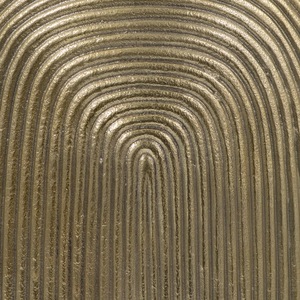 Luxury Finish Metal Tabletop Flower <b>Vase</b>, Contemporary Home Decor Accent for Living Room & Office Use - Product Image 3