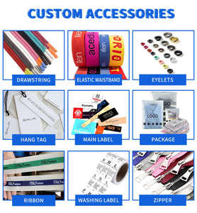 Pantalones de chándal holgados de gran tamaño del fabricante, pantalones largos de estilo deportivo, Pantalones rectos holgados lavados con piedra desteñida al sol - Product Image 6