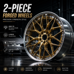 Jantes Sen Yao 2 pièces en alliage d'aluminium forgé à rayons multiples pour <span class=keywords><strong>Audi</strong></span> <span class=keywords><strong>E</strong></span>-<span class=keywords><strong>tron</strong></span> <span class=keywords><strong>GT</strong></span> - Adaptation universelle Remplacement Après-vente Infinite - Product Image 1