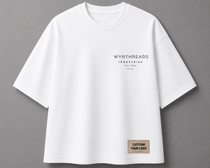 Camiseta Extra Grande para Hombre, Manga Corta, Cuello Redondo, Estampado Minimalista, 100% Algodón Jersey, Transpirable, Estilo Normcore, Superventas - Product Image 2