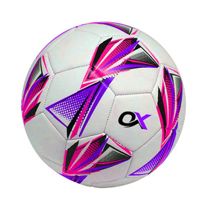 Ballon de football de taille 5 en PVC/PU personnalisé avec logo Oxva Industries pour cadeau promotionnel - Product Image 4