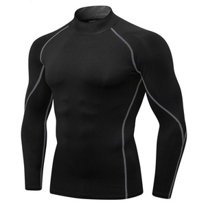 Chemise de compression à manches longues pour homme – Sous-vêtement de sport – Fabricant de vêtements de sport personnalisés - Product Image 4