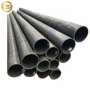 ท่อคาร์บอน Q235B 1045ท่อเหล็กคาร์บอน CHS ท่อ16นิ้วกระบวนการเชื่อมท่อส่วนกลมสำหรับถนนกระบอกปืน - Product Image 1