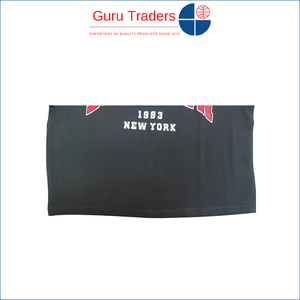 Fournisseur d'origine indienne de crop tops pour filles de qualité supérieure en coton 100% à col rond et manches courtes avec imprimé sur la poitrine à prix réduit - Product Image 5