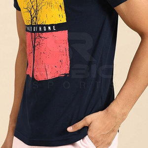 เสื้อยืดพิมพ์ลายผู้ชายคุณภาพสูง เนื้อผ้านุ่มพรีเมียม ตะเข็บทนทาน ดีไซน์ทันสมัย ขายส่ง - Product Image 6