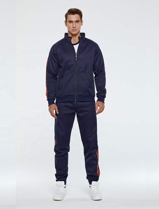 Deux Pièces Ensemble Jogger homme Costume Zippé survêtement Tech Fleece Survêtement Hiver Offre Spéciale produits personnalisé étiquette privée tracksui - Product Image 2