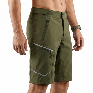 Shorts de vélo VTT unisexes de haute qualité, écologiques, à séchage rapide, respirants, grande taille, pour adultes, course tout-terrain - Product Image 3