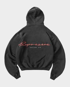 Men's <b>Custom</b> Screen Printing Pullover Hoodie Premium Cotton Fleece Casual Men's Sweatshirt With <b>Custom</b> Logo Supplier OEM - Product Image 6