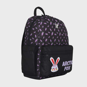 กระเป๋าเป้สะพายหลังกันน้ำสำหรับเด็กชายและเด็กหญิง รุ่น Arctic Fox Bunny สีม่วง ขนาด 15 นิ้ว - Product Image 5