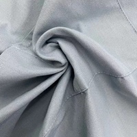 Celemek Dapur Tanpa Lengan Gaya Prancis Biru Modern Motif Garis Bahan Poliester dengan Kantong untuk Membersihkan dan Memasak Penggunaan di Rumah