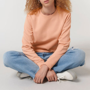 Sweat-shirts décontractés unisexes imprimés sur le devant, 100 % coton, couleur unie, nouvelle tendance, vente en gros personnalisée - Product Image 3