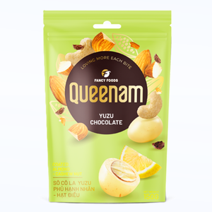 Drajeado de Cacao, Confitería de Chocolate, Bocadillos de Chocolate OEM/ODM, Nueces de Almendra y Anacardo Cubiertas de Chocolate Yuzu 150G HALAL ¡Gran Venta! - Product Image 1