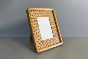 Handmade Natural Wood Rectangular Modern Eco-Friendly Photo <b>Frame</b> Rustic Style Tabletop Vertical Orientation - Product Image 3