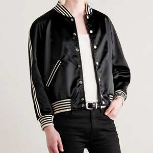 เสื้อแจ็คเก็ตบอมเบอร์ผ้าซาตินแบบสั่งทำ |   ป้ายปักลายวาร์ซิตี้โค้ช |   แฟชั่นสตรีทแวร์ |   ขายส่งจำนวนมาก - Product Image 3