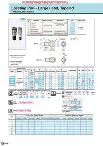 ผู้ผลิตเดือยเหล็กสแตนเลสแบบมืออาชีพ OEM โดยตรง เดือยขนาดใหญ่แบบเรียว (นิ้ว) สำหรับการกำหนดตำแหน่งหัว ZFPNS อย่างแม่นยำ - Product Image 6