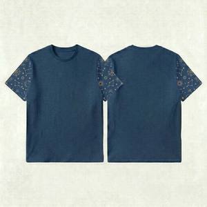 Camiseta Lisa para Hombre, Manga Corta, Algodón y Elastano, Color Sólido, Deportiva, Básica, Estilo Europeo - Product Image 1