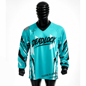 Jersey de Paintball Sublimado Personalizado, Acolchado, Resistente, 100% Algodón, Transpirable y Personalizable, Superventas - Product Image 1