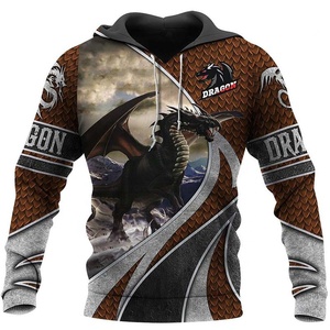 เสื้อฮู้ดพิมพ์ลายมังกรบินได้เสื้อฮู้ดใส่ได้ทั้งชายและหญิงเสื้อสเวตเชิ้ตศิลปะสัตว์แฟชั่นเสื้อฮิปฮอปสตรีทคุณภาพ2024 - Product Image 4