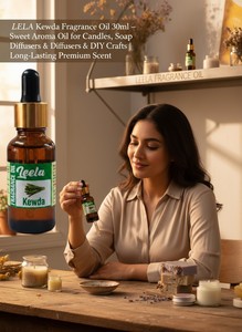 น้ำมันหอมระเหยคุณภาพพรีเมียม Kewda – กลิ่นหอมดอกไม้แปลกใหม่สำหรับเทียน สบู่ น้ำหอม และน้ำหอมปรับอากาศในบ้าน - Product Image 5