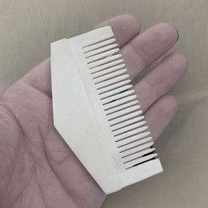 Peine de hueso de búfalo de alta calidad, peine de hueso de búfalo hecho a mano, peine de hueso de búfalo pulido del fabricante indio - Product Image 4