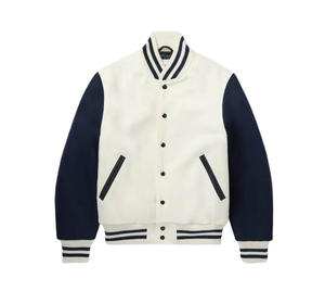 Custom Letterman <b>Jacket</b> Custom Name & Number Printed Wool Blend / Fleece Varsity <b>Jacket</b> for Teams Wear - Product Image 1