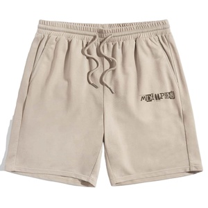 Pantalones Cortos Deportivos de Alta Calidad para Hombre, para Correr, Gimnasio, Entrenamiento, MOQ Bajo, Cómodos, Diseño Sólido, Servicio OEM Disponible, 100% Poliéster - Product Image 1
