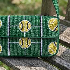 Sac à main élégant et luxueux en lin perlé fait main, imperméable et écologique, pour femmes et jeunes filles, idéal pour les fêtes et l'usage quotidien, motif rayé - Product Image 2