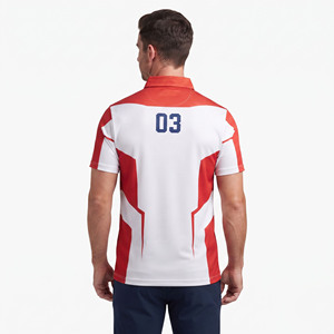 Camiseta de Golf Personalizada con Logotipo para Hombre, Camisa de Golf a la Moda para Hombre, Camiseta de Golf para Exteriores, Ropa de Verano para Hombre, Polo de Golf - Product Image 2