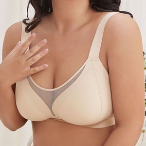 Sujetador Moldeador Talla Grande 5XL para Mujer, Sin Costuras, de Una Pieza, Sin Varillas, Transpirable, Copa Completa, para Senos Grandes, Lencería Sexy con Efecto Push-Up - Product Image 1
