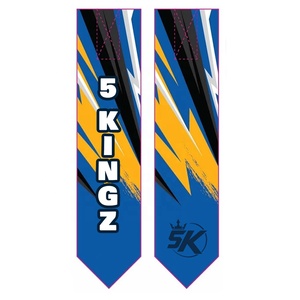 Etiquetas de Rugby 5Kingz, Diseño Azul, Amarillo y Negro, Cinta Deportiva Resistente, Ligera y Ecológica, Bajo MOQ, Precios Competitivos - Product Image 2