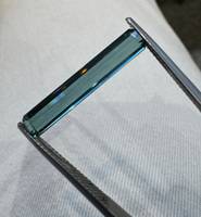 Tourmaline Indicolite Naturelle, Coupe Rectangulaire Allongée, 4.85CT, Pierre Précieuse Facettée à Effet de Couleur, Vente en Gros Afrique pour Bijoux