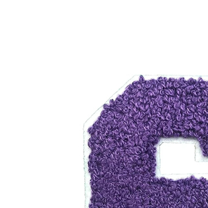 Nouvelle Arrivée Vente en Gros Écussons Brodés Personnalisés en Feutre Non Tissé à Coudre Haute Qualité Couleur Unie - Product Image 5
