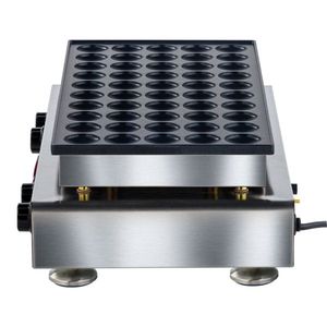 Juego de 50 Piezas de Máquina para Hacer Waffles Belgas Eléctrica Antiadherente de 1800W y 110V, 3 en 1, Esenciales para el Desayuno - Product Image 3