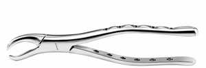 Forceps d'extraction dentaire maxillaire et mandibulaire en acier inoxydable, à bec en S, réutilisable, instrument chirurgical - Product Image 4