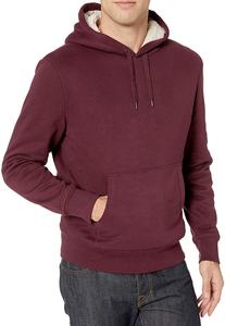 Sweat à capuche pour homme en molleton de coton lourd 340g pour l'hiver, avec poches, tissu respirant, coupe classique - Product Image 5
