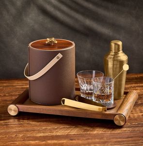 Premium bar accessories <b>ice</b> <b>bucket</b> with tong bartender kit home bar set <b>drink</b> mixer set martini shaker set bar tool - Product Image 2