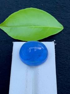 Aigue-marine cabochon ovale, pierre précieuse naturelle bleue, pierre brute pour la fabrication de bijoux, vente en gros de cristaux - Product Image 5