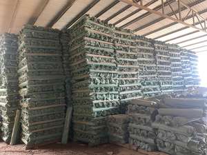 Mango de madera ecológico de 120 cm para fregona y escoba con cabezal de PVC y recogedor para limpieza del hogar - Product Image 3