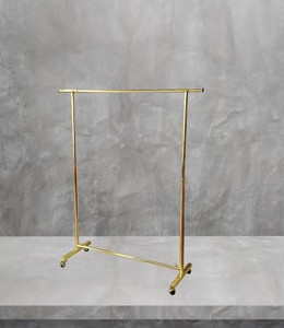 DR-101HBP-L GOLD Garment <b>Rack</b> wholesale clothing display <b>racks</b> cloth hanger <b>stand</b> - Product Image 4