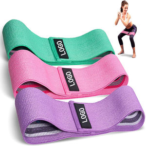Banda de Resistencia para Entrenamiento con Logotipo Personalizado, Banda Elástica de Goma para Gimnasio, Yoga, Ejercicio, Juego de Bandas de Resistencia de Látex para Fitness - Product Image 1